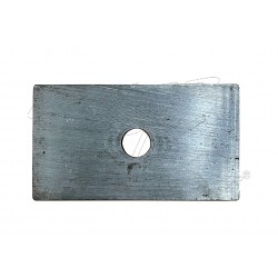 DT43  -  Front Axle Caster Shim (4" x 3°)